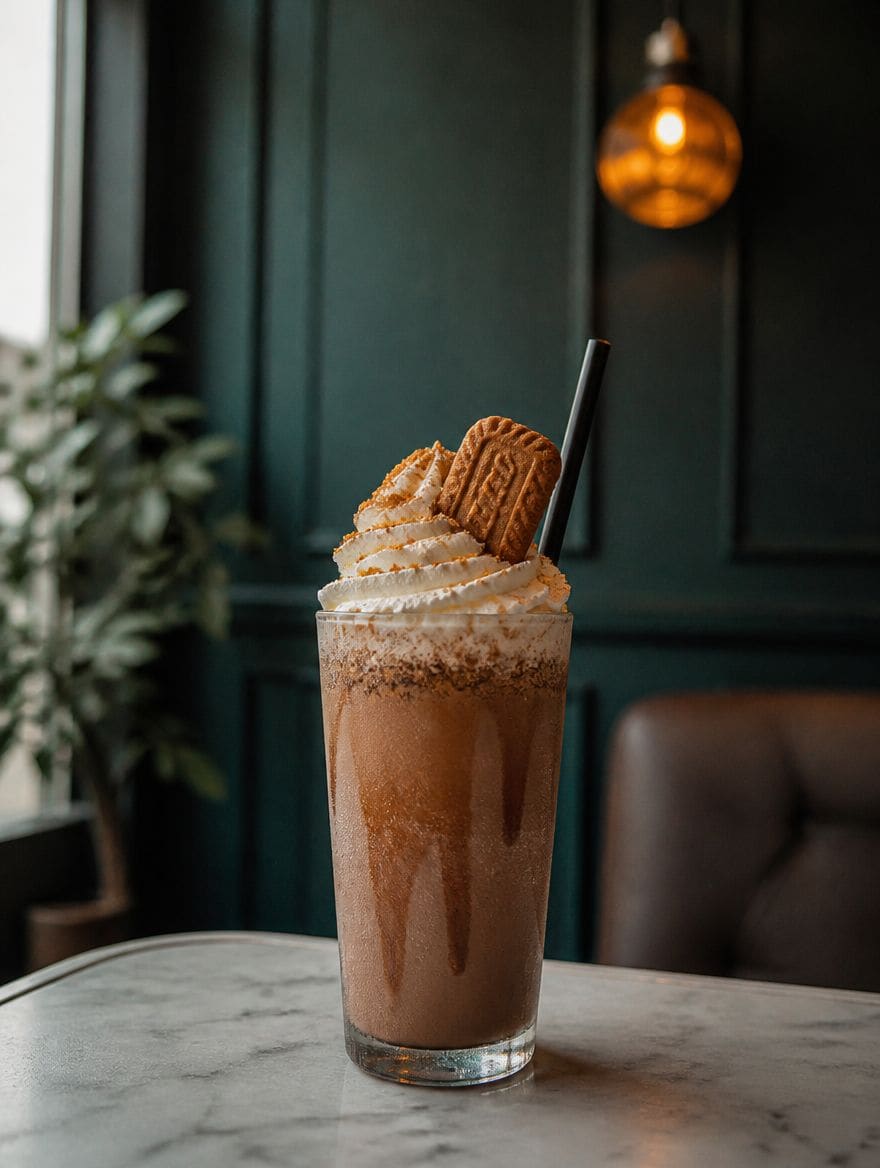 the célcéro çikolatalı lotuslu milkshake — temsili görsel