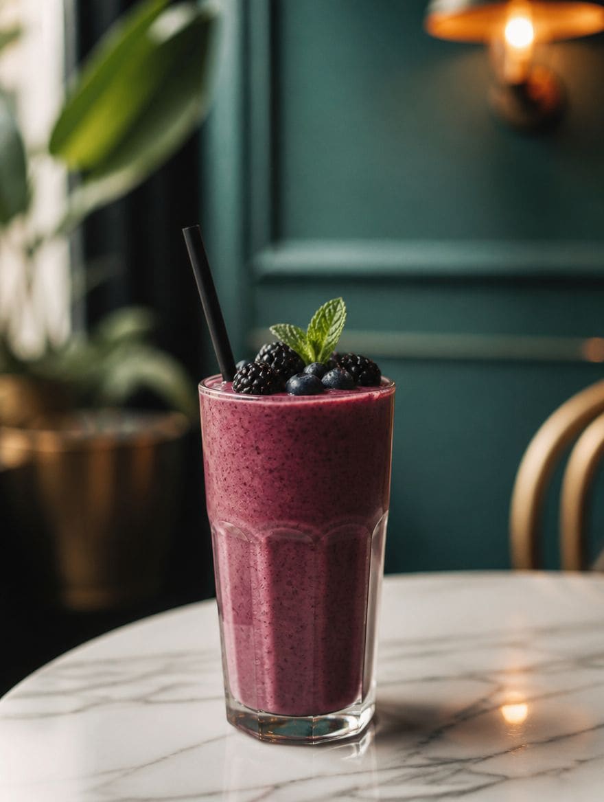 the célcéro orman meyveli smoothie — temsili görsel
