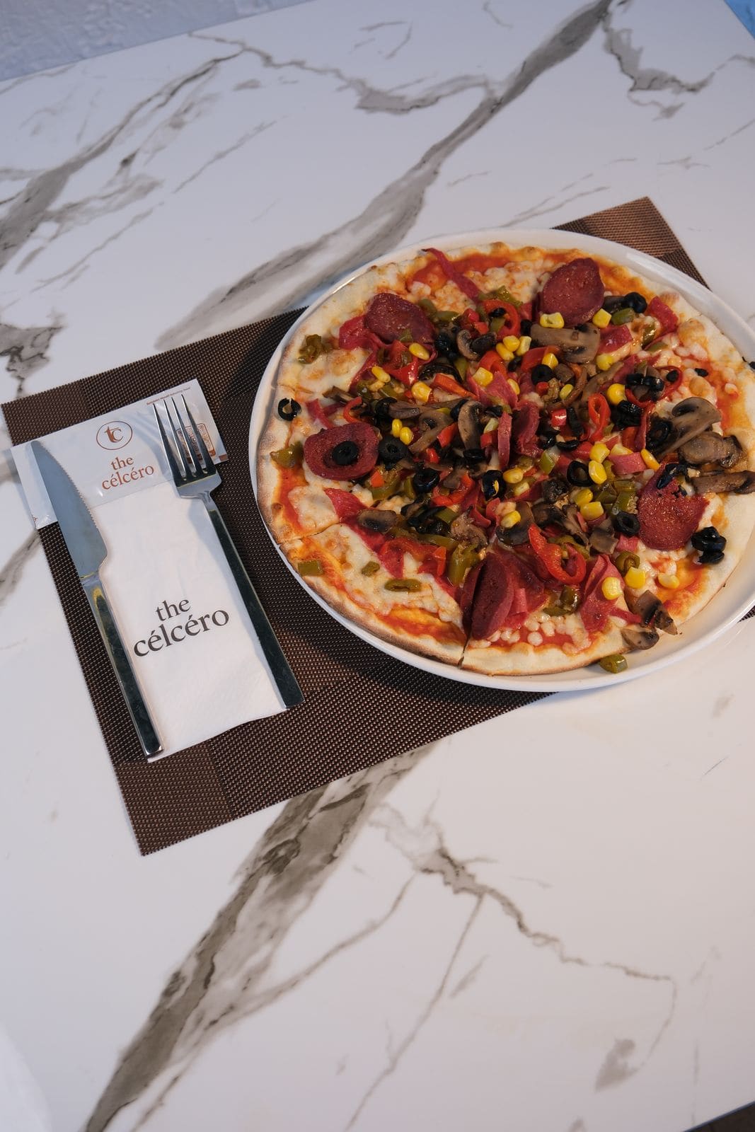 the célcéro pizza